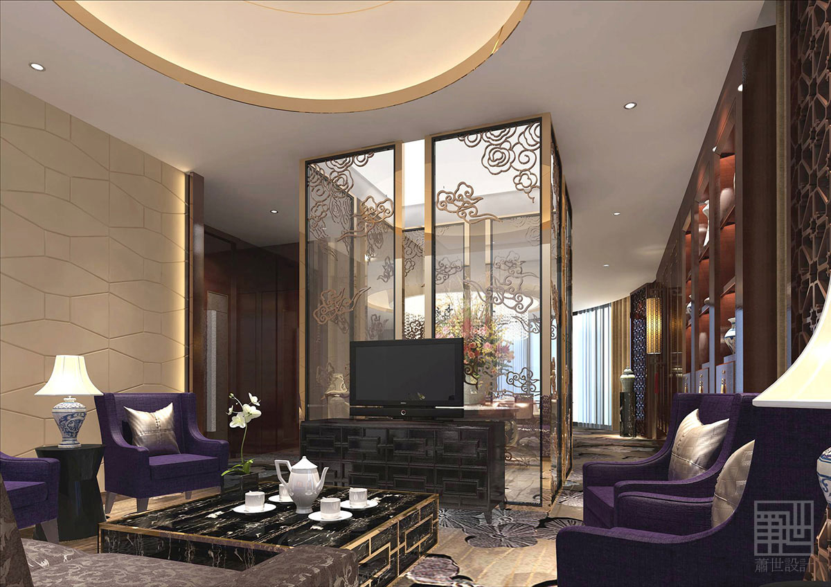 未來智能風格的高端酒店設計,將科技與人性化設計巧妙融合