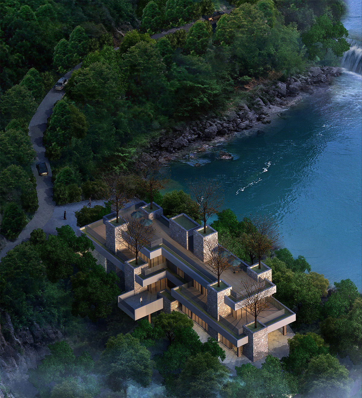 白云山驛墅酒店設計欣賞 白云山驛墅酒店設計欣賞